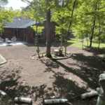 landscaping rock garden border baxter